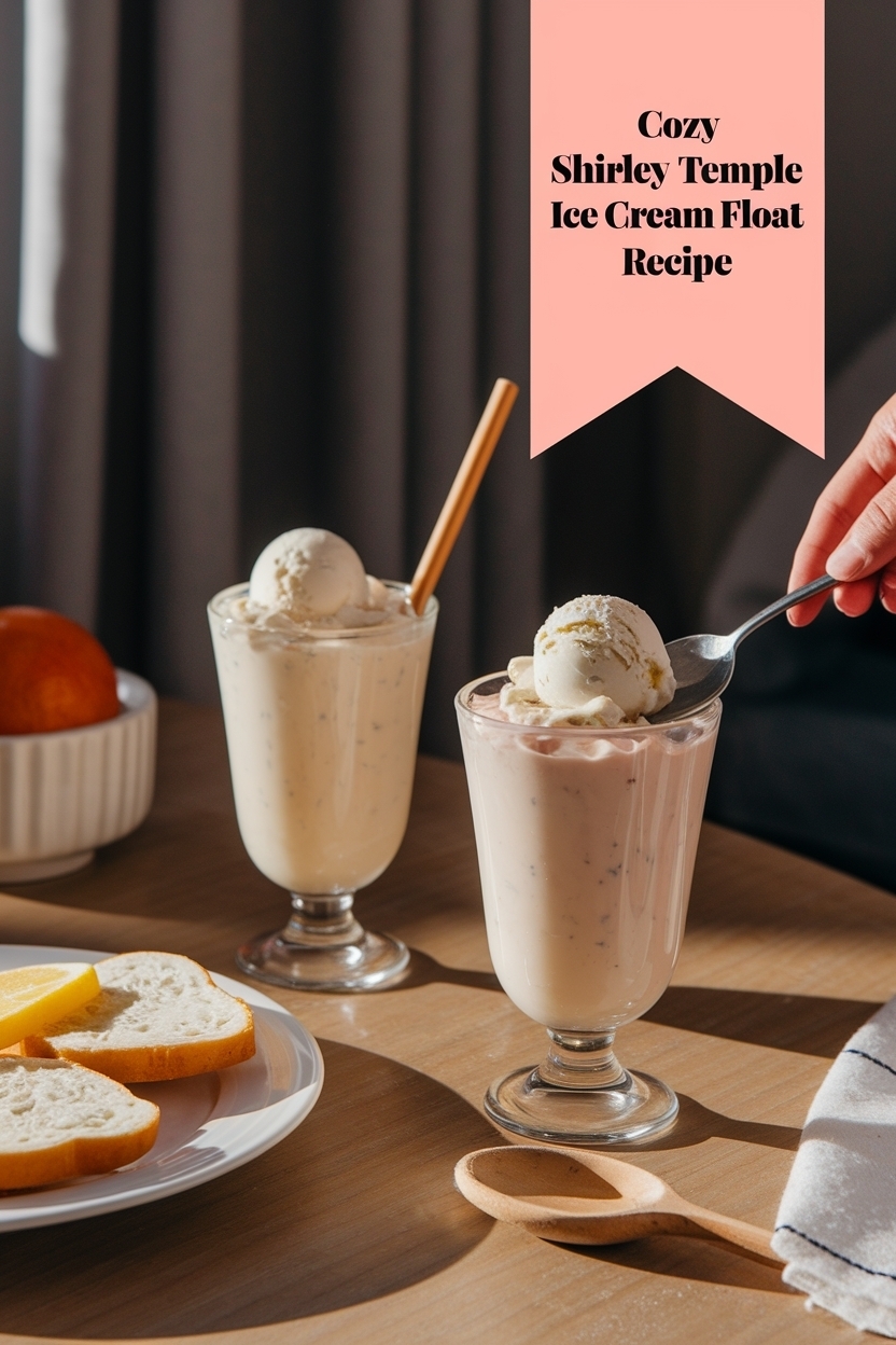 shirley temple ice cream float recipe