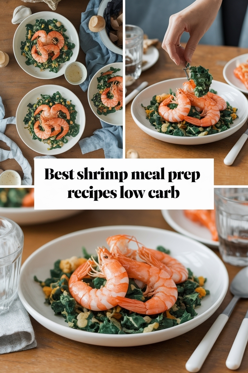 shrimp meal prep recipes low carb