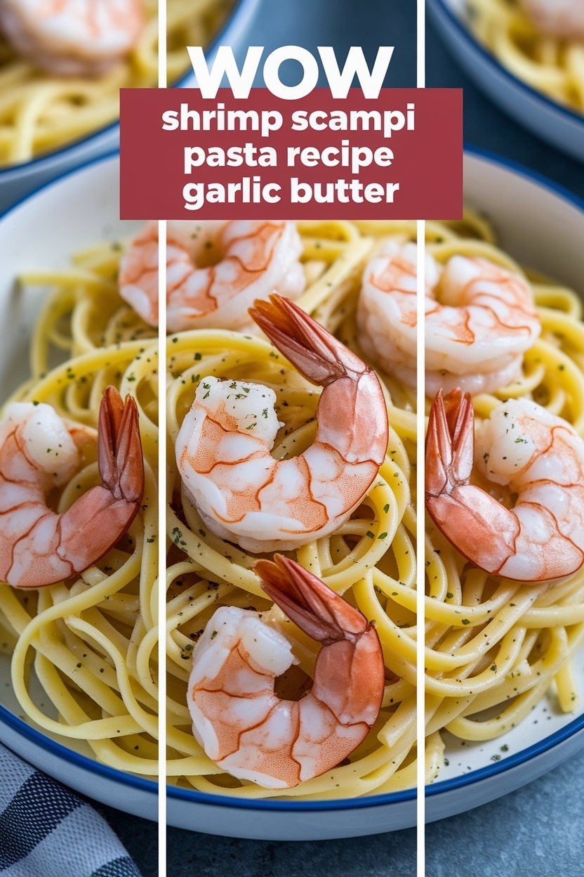 shrimp scampi pasta recipe garlic butter