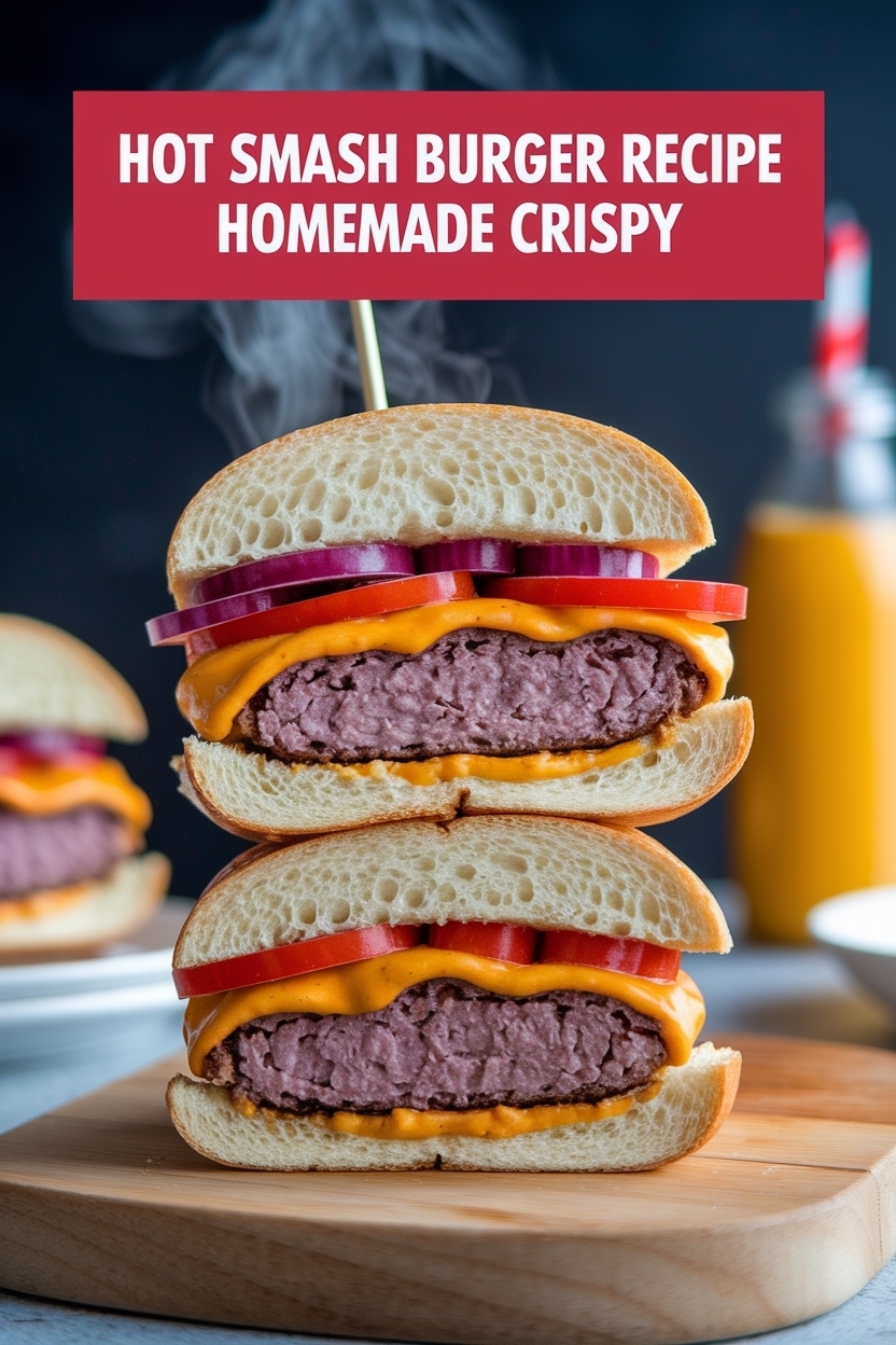 smash burger recipe homemade crispy