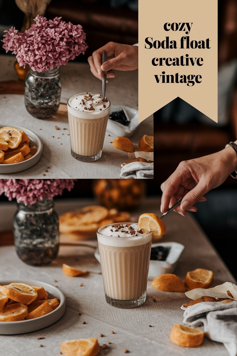 soda float recipes creative vintage