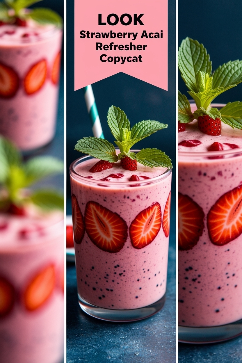 strawberry acai refresher copycat