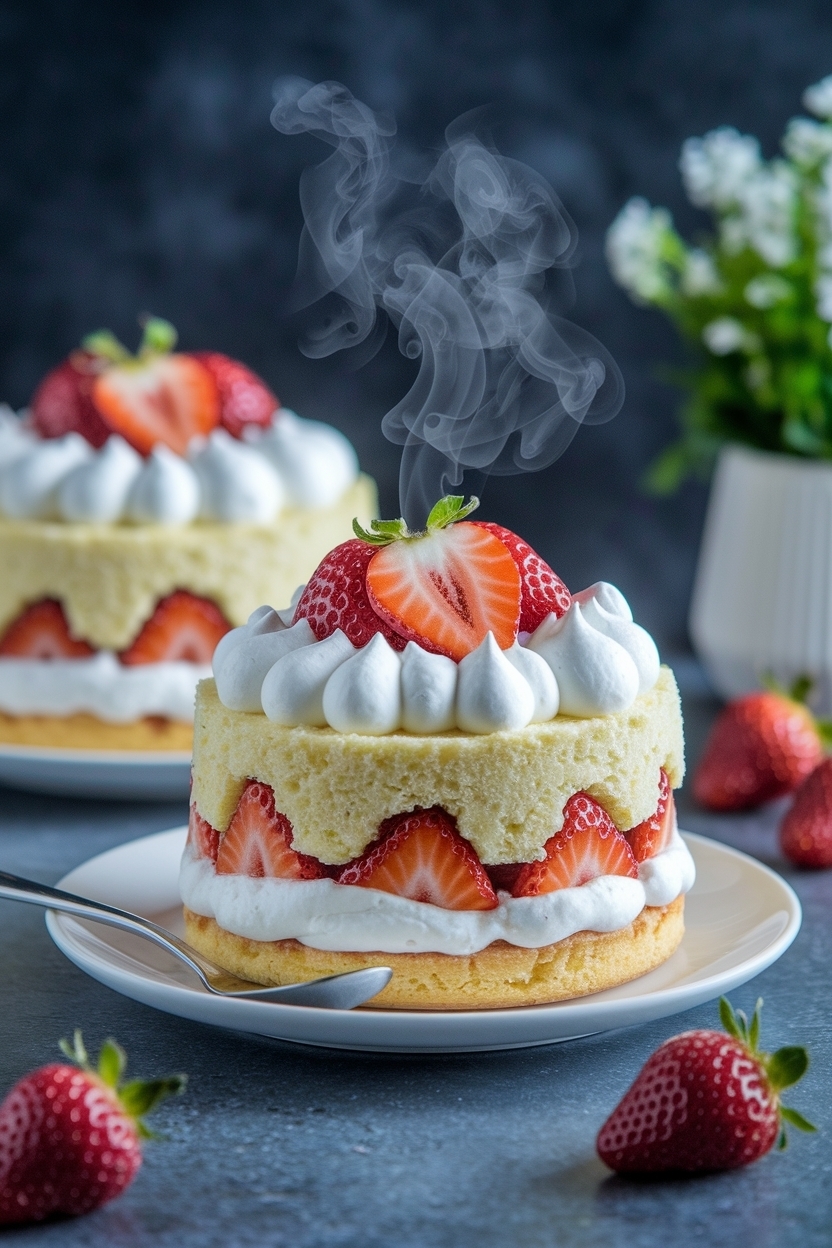 strawberry shortcake recipe easy homemade