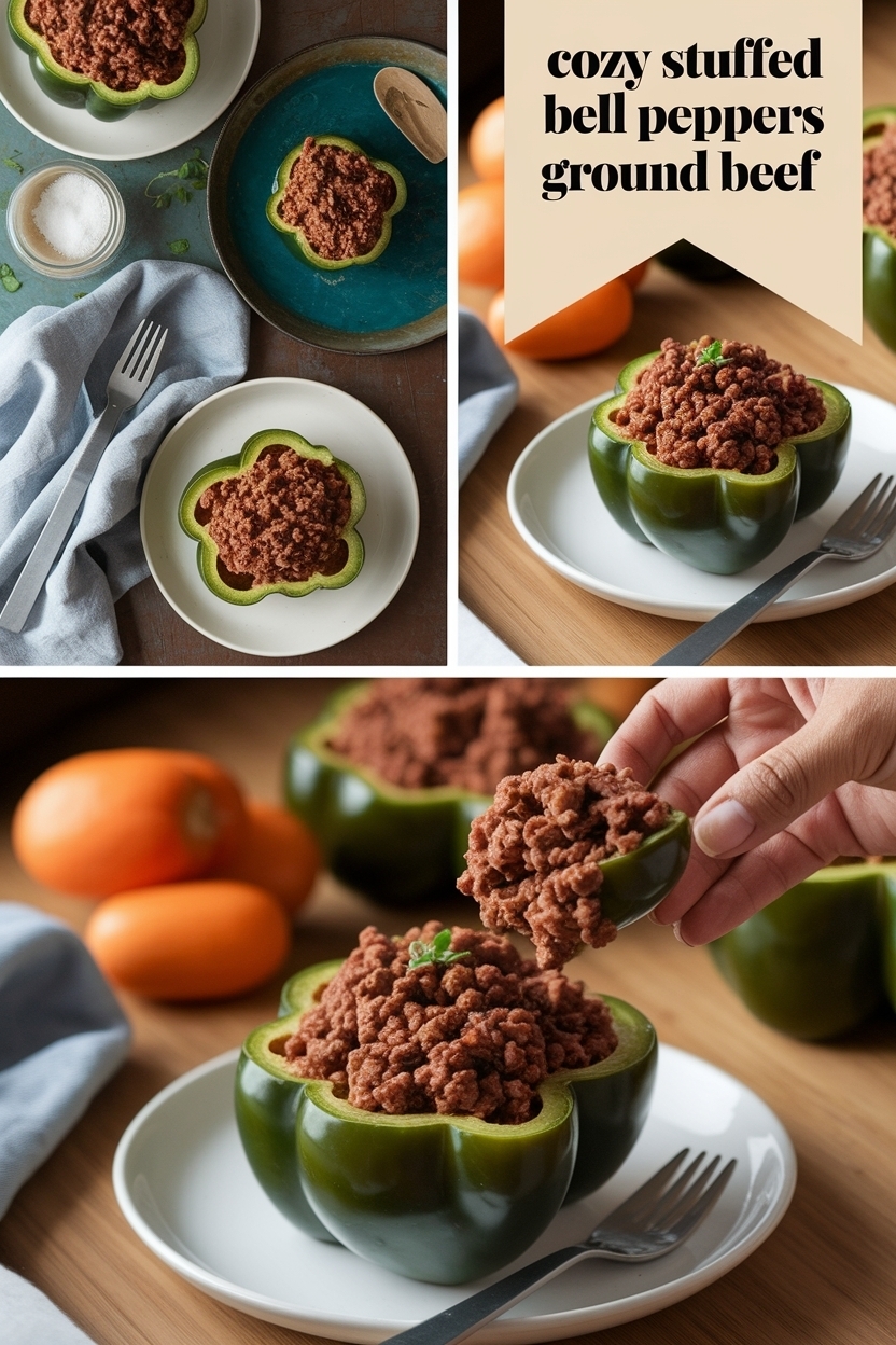 stuffed bell peppers recipe ground beef