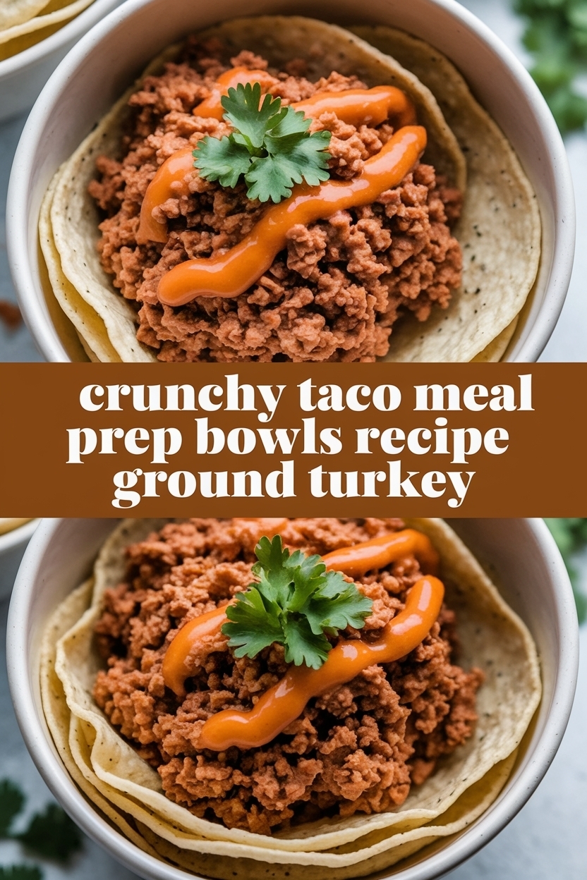 taco meal prep bowls recipe ground turkey