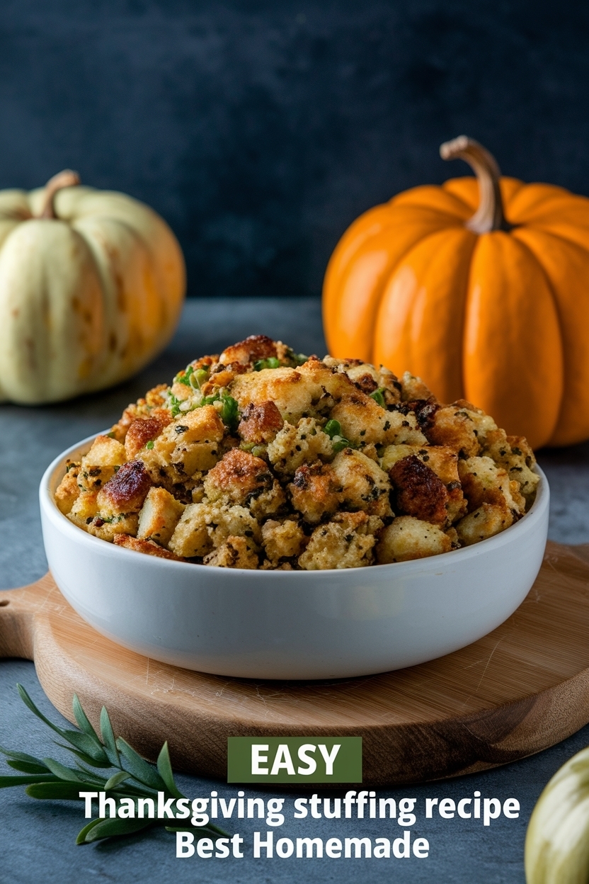 thanksgiving stuffing recipe best homemade
