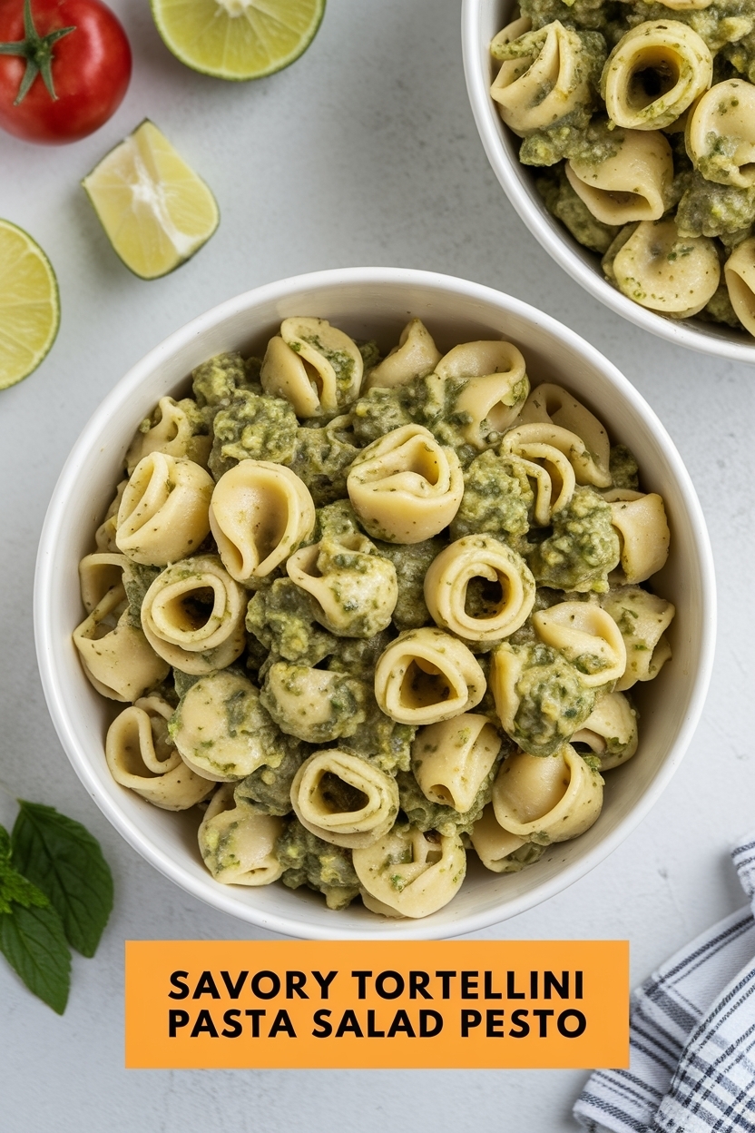 tortellini pasta salad pesto