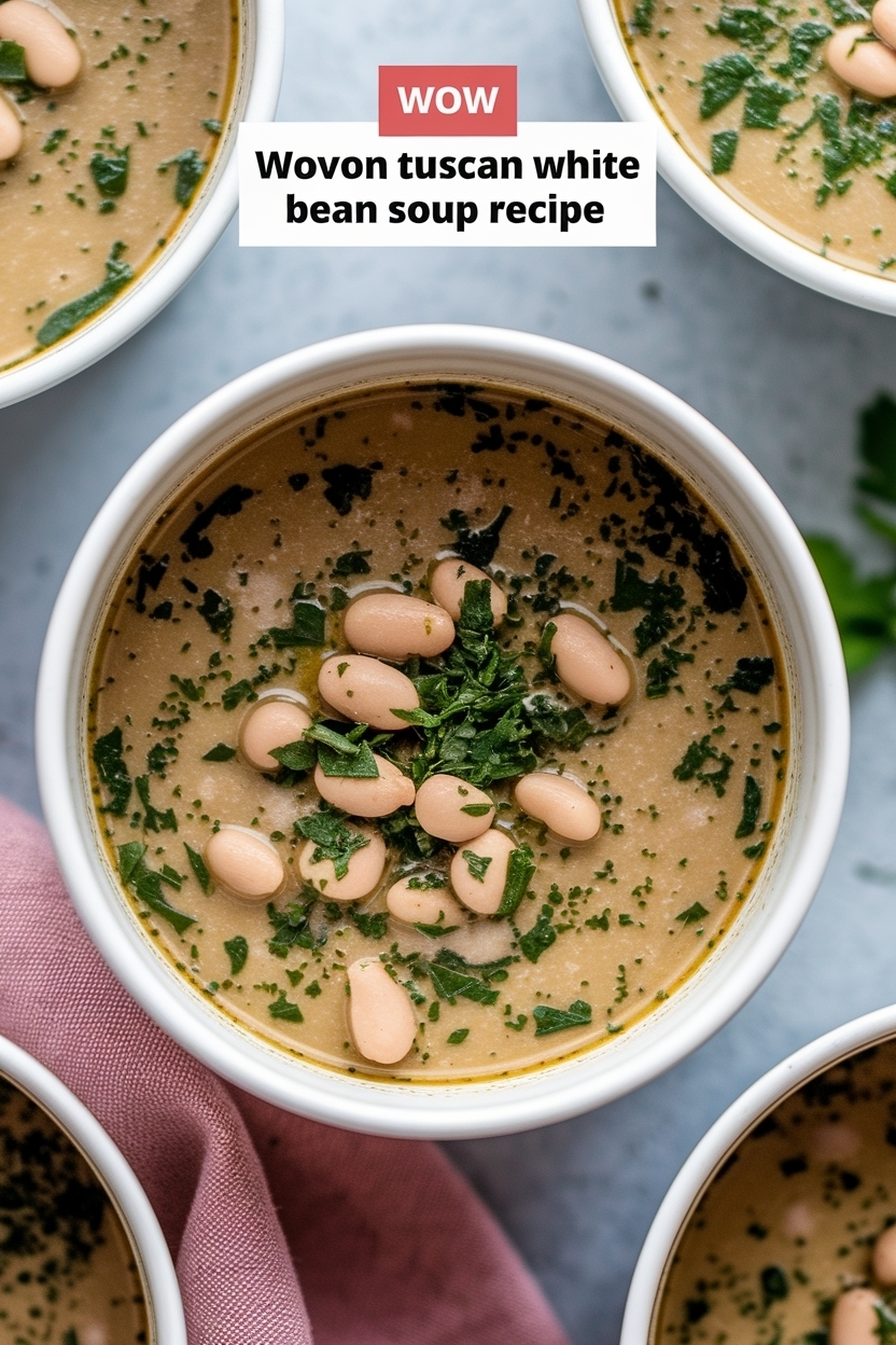tuscan white bean soup recipe