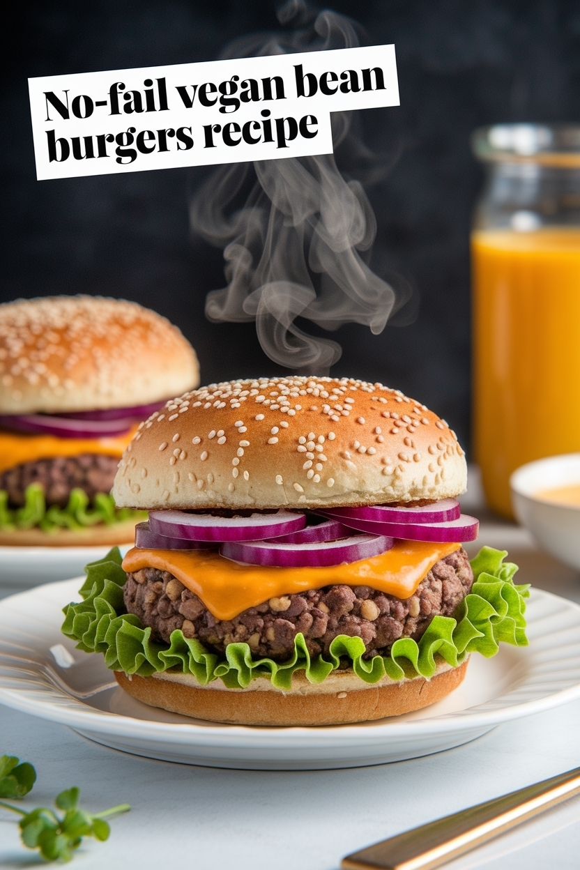 vegan black bean burgers recipe