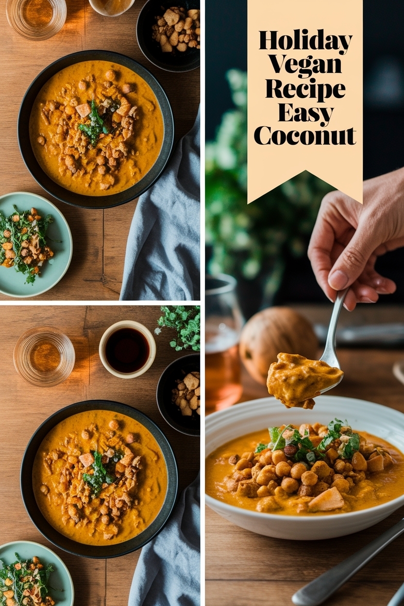 vegan curry recipe easy coconut