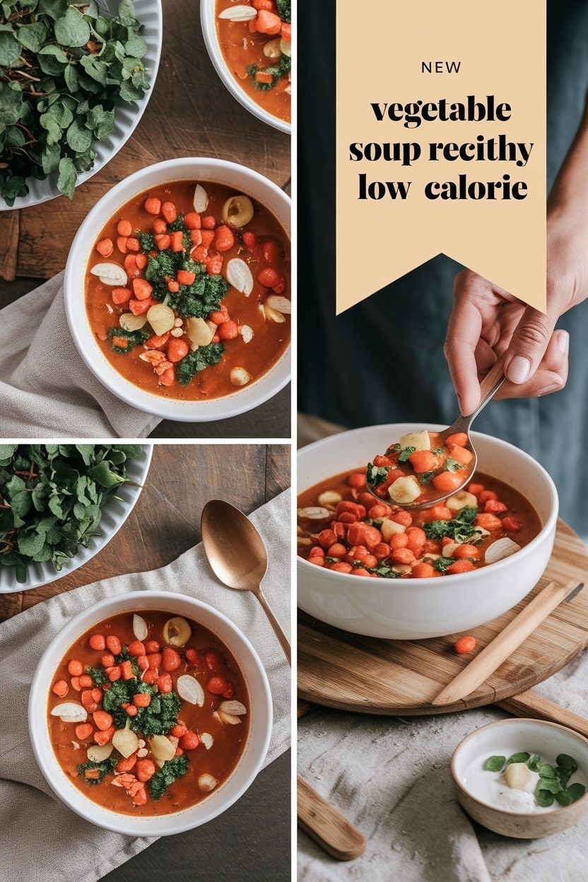 vegetable soup recipe healthy low calorie