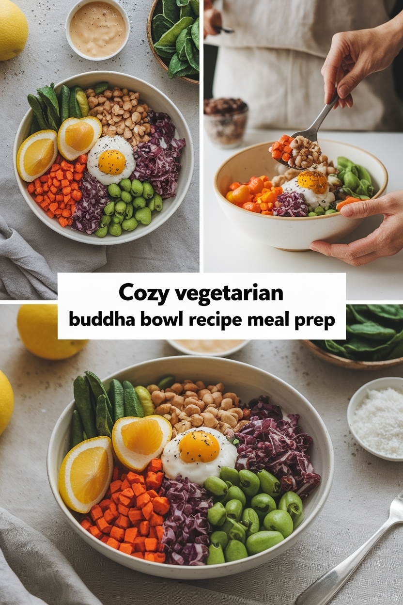 vegetarian buddha bowl recipe meal prep