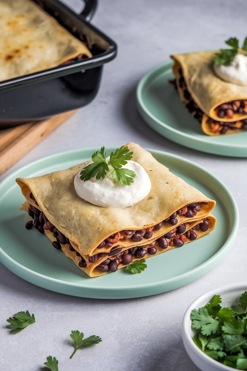 vegetarian enchiladas recipe black bean